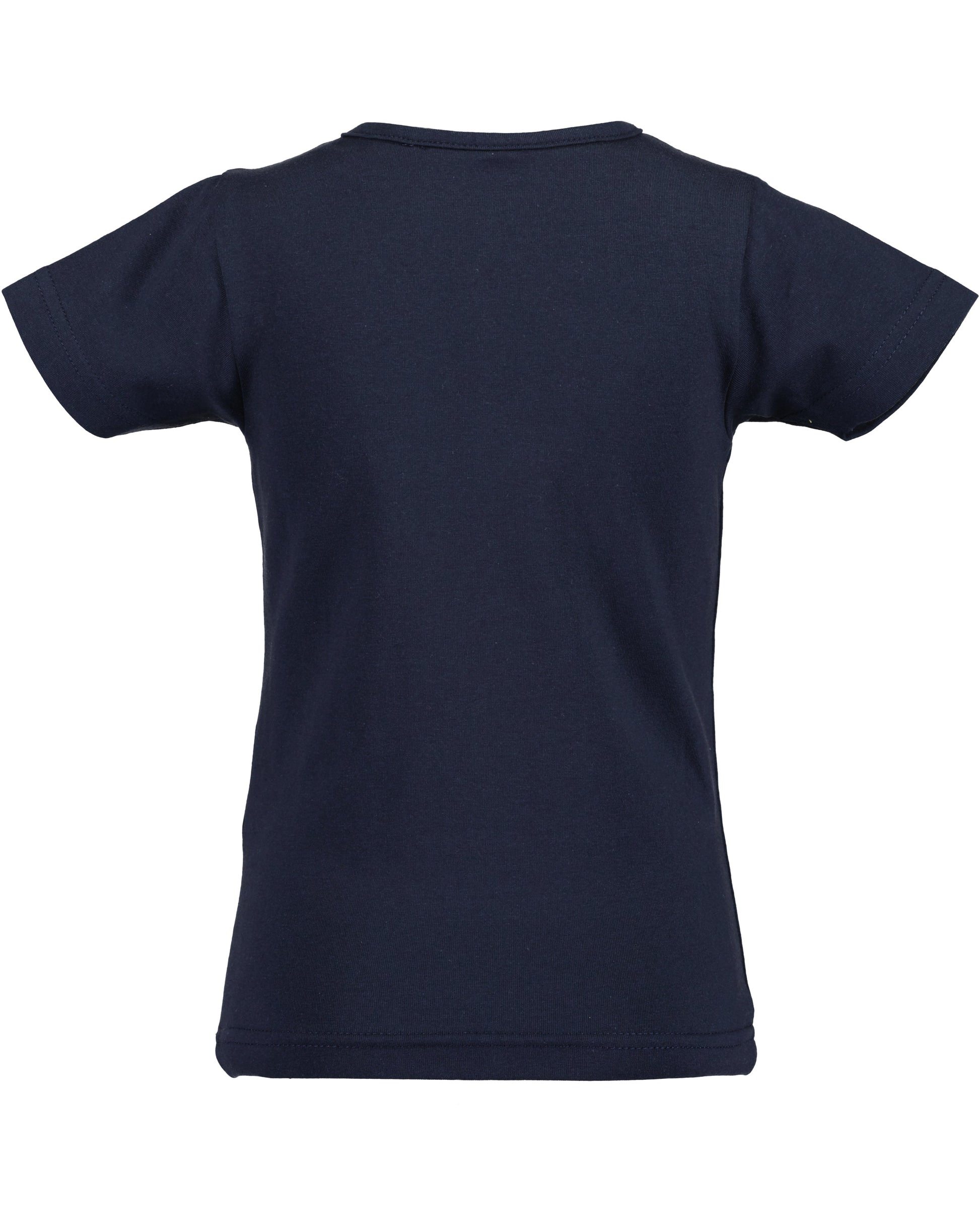Blue Seven T-Shirt mit großem Glitzerherz-Mokkini Kindermode