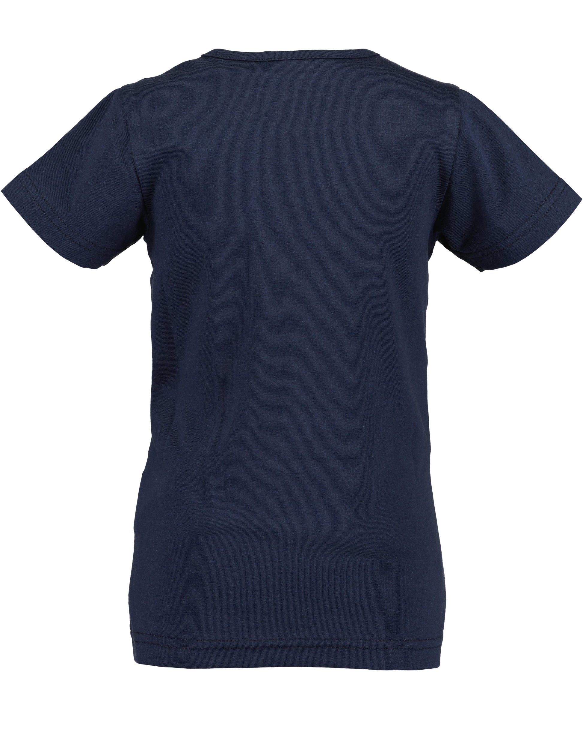 Blue Seven T-Shirt mit Pailettenherz-Umhängetasche-Print-Mokkini Kindermode