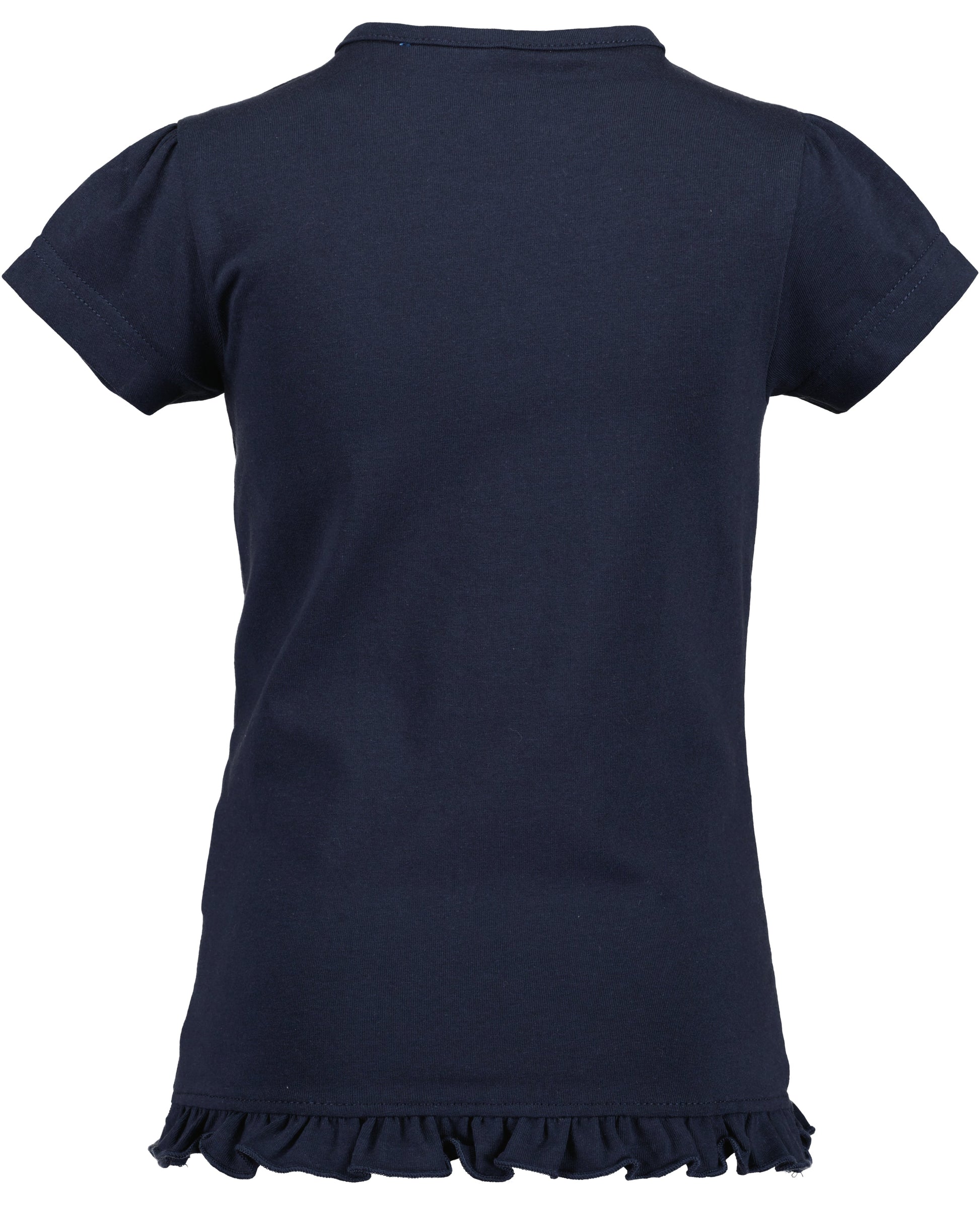 Blue Seven  T-Shirt mit Pailletten und Glitzer-Herzchen-Mokkini Kindermode