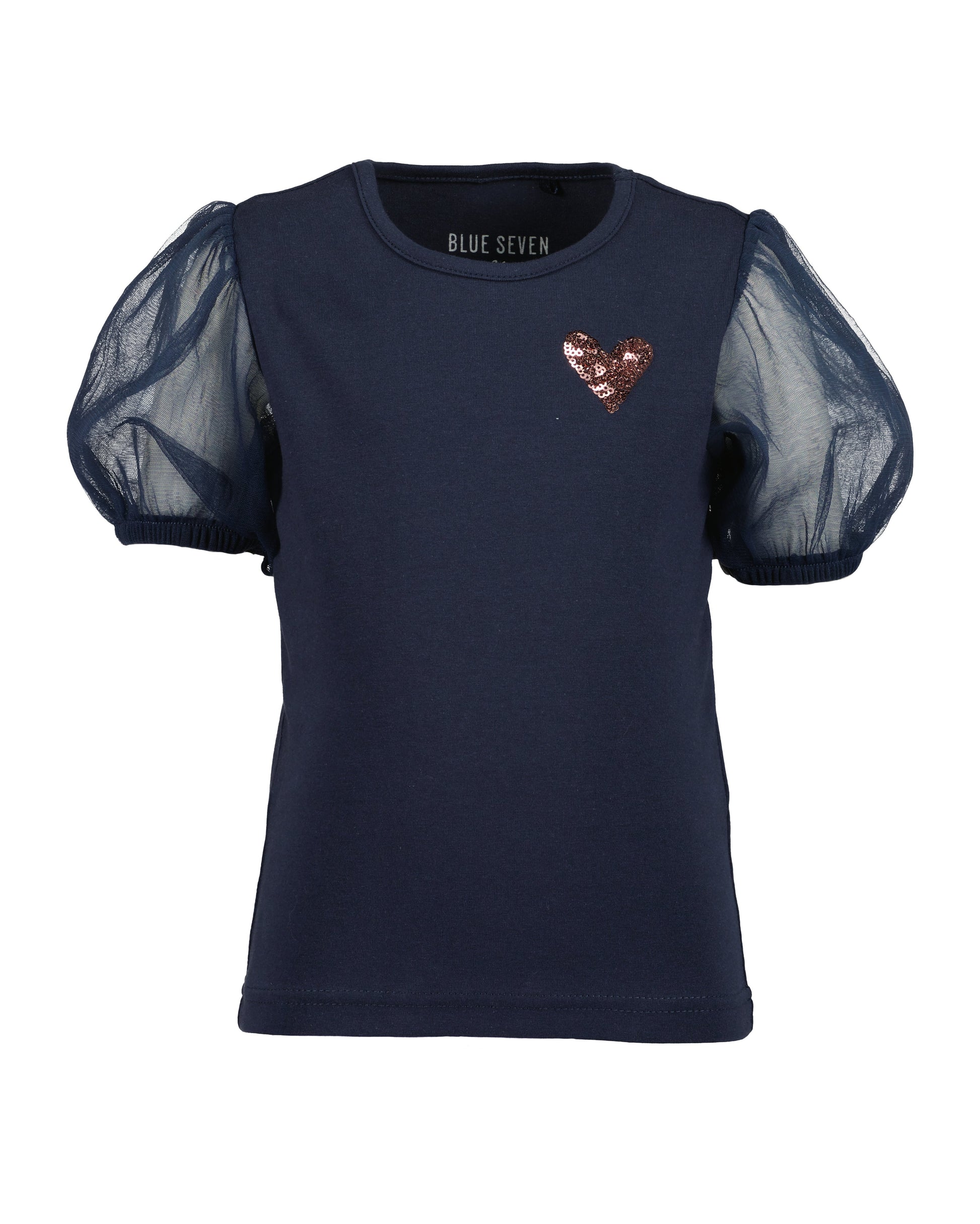 Blue Seven T-Shirt mit Puff-Ärmelchen-Mokkini Kindermode