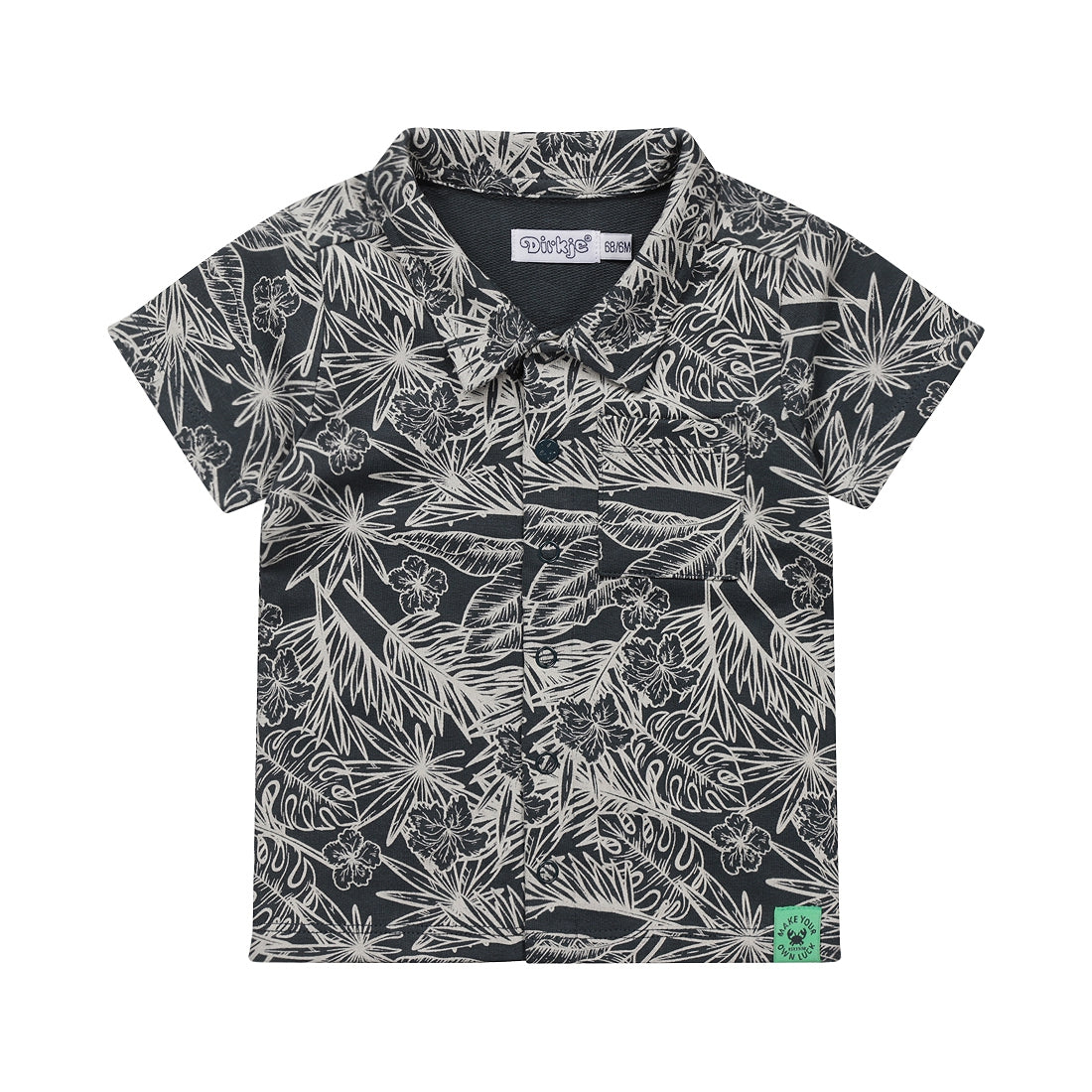 Dirkje T-Shirt mit floralen Muster-Mokkini Kindermode
