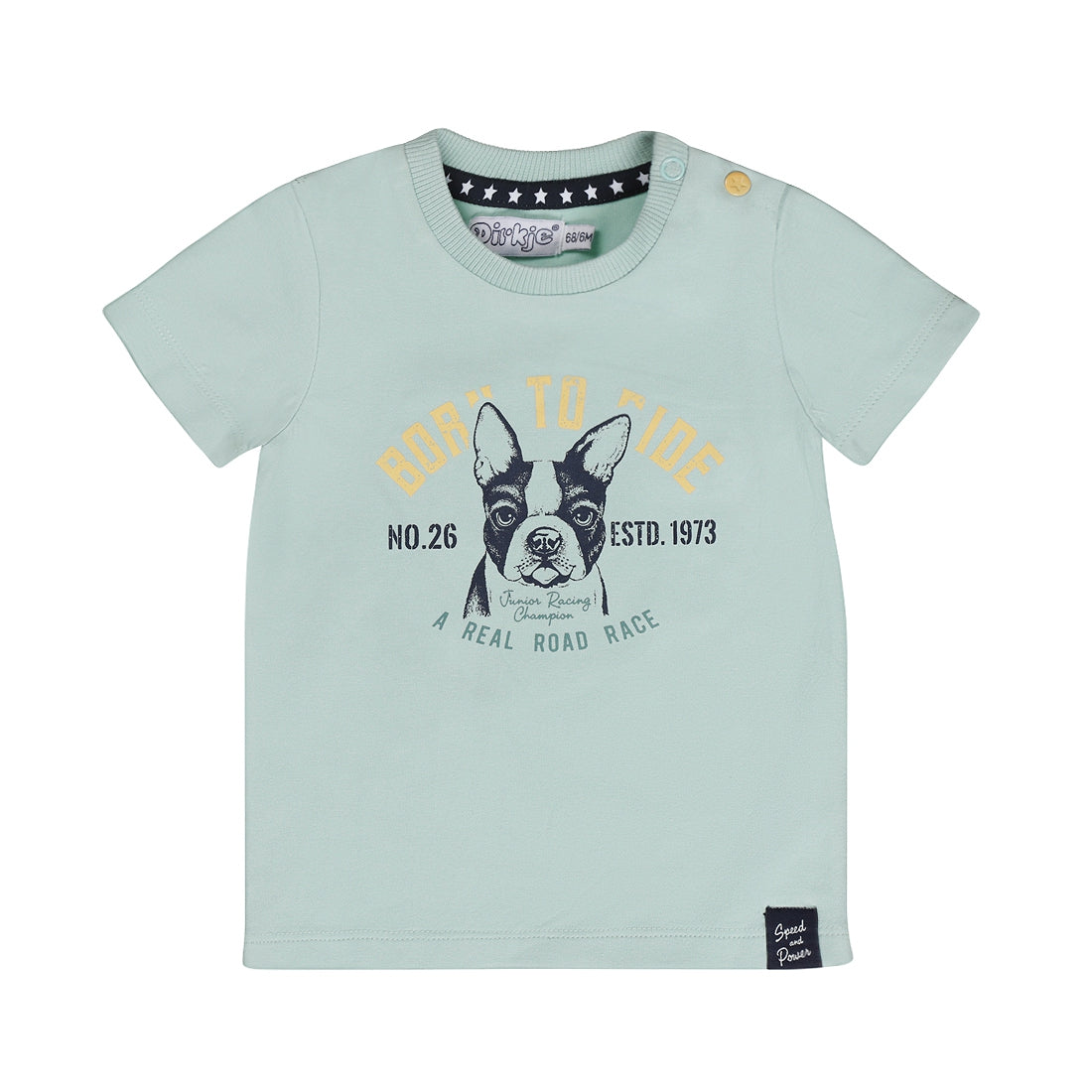 Dirkje T-Shirt mit Hundeprint-Mokkini Kindermode