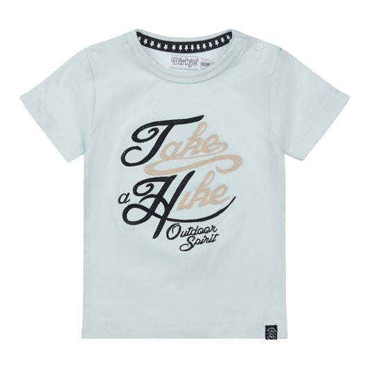 Dirkje T-Shirt mit Schriftzug-Mokkini Kindermode