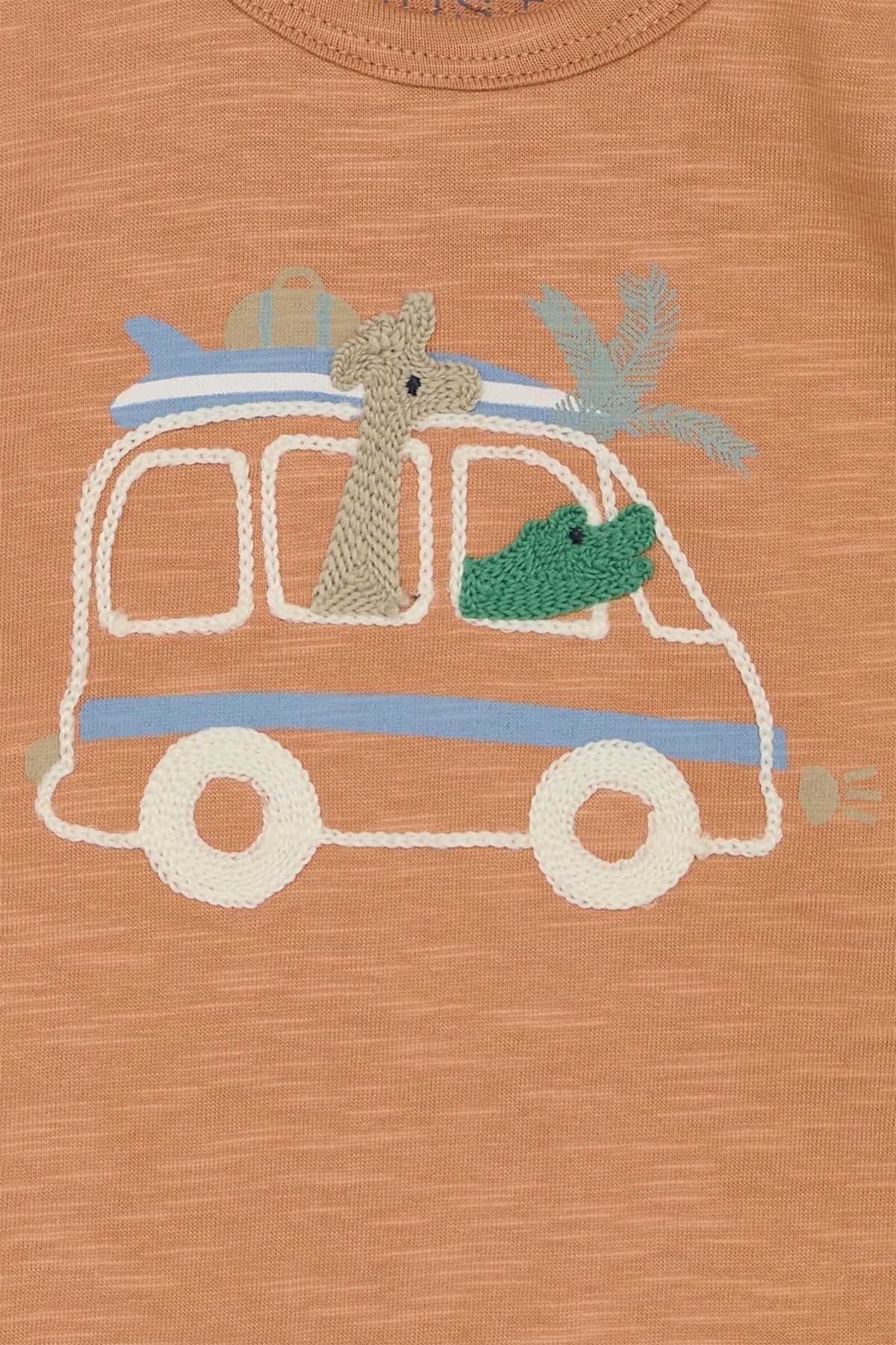 Hust & Claire T-Shirt mit Tierischem Urlaubsbus-Motiv-Mokkini Kindermode