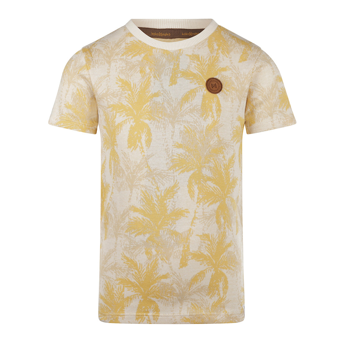 Koko Noko T-Shirt mit Palmen Allover-Print-Mokkini Kindermode