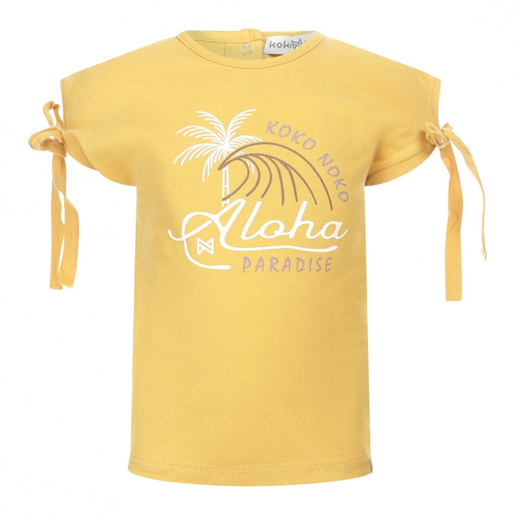 Koko Noko T-Shirt mit Palmen Print-Mokkini Kindermode