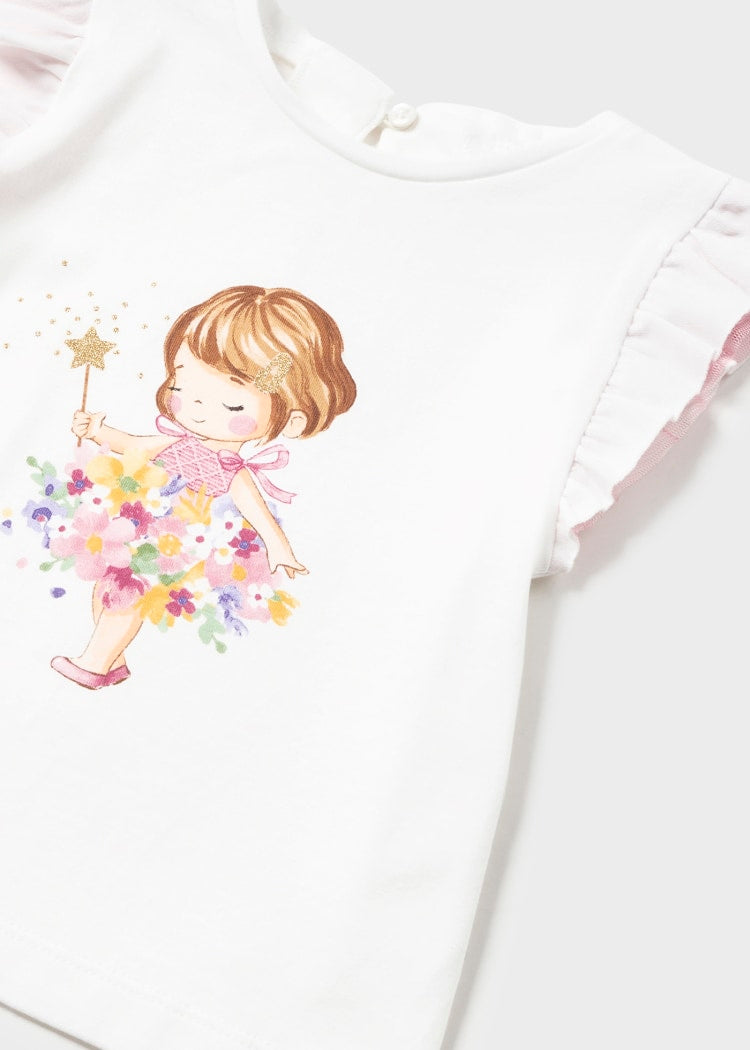 Mayoral T-Shirt mit Zauberfeen-Print-Mokkini Kindermode