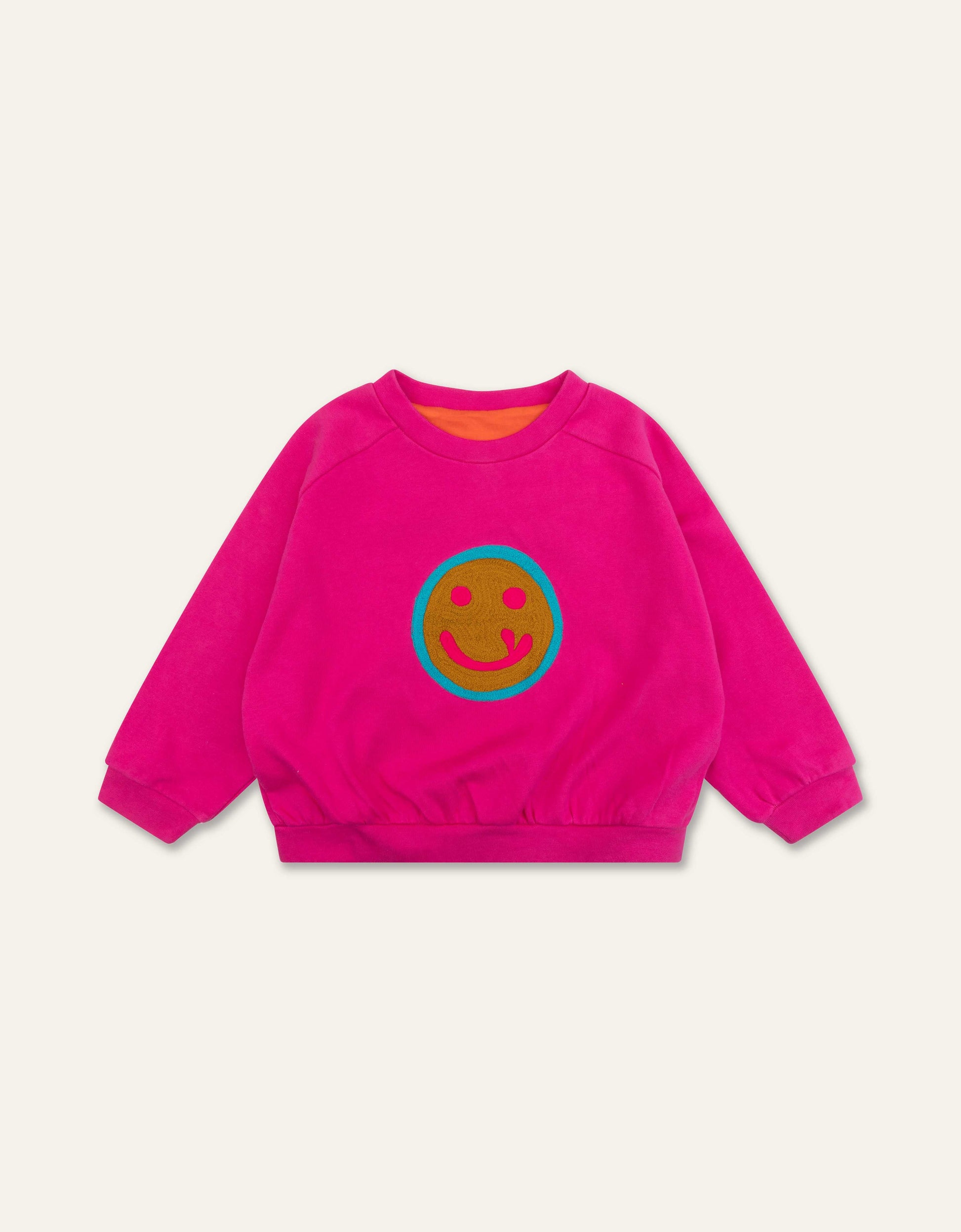 Oilily Sweatshirt mit Logo Smiley-Mokkini Kindermode