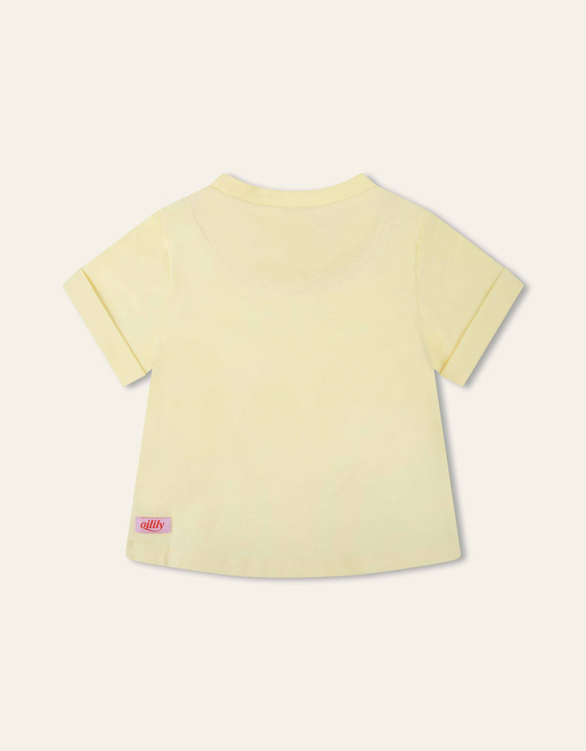 Oilily T-Shirt mit Glitzerdruck-Mokkini Kindermode
