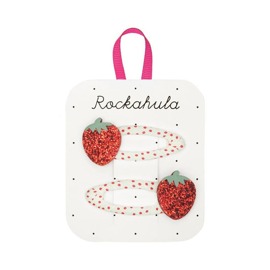 Rockahula Kids "Erdbeer" Haarclips-Mokkini Kindermode
