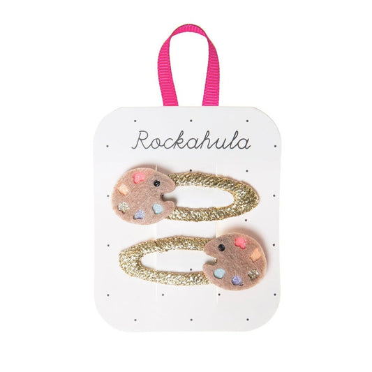 Rockahula Kids "Farbpalette" Haarclips-Mokkini Kindermode