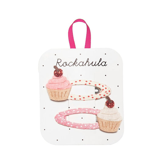 Rockahula Kids Kirsch-Cupcake Haar-Clips-Mokkini Kindermode