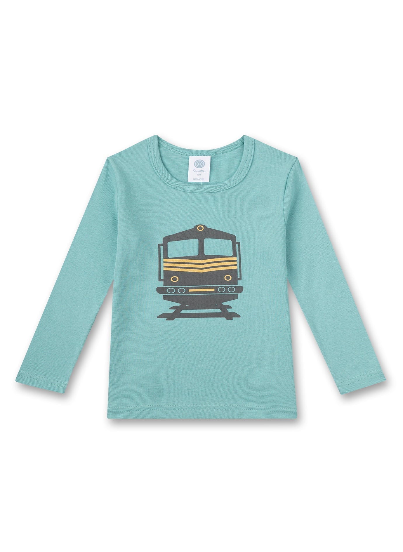 Sanetta T-Shirt Langarm mit Zug Print-Mokkini Kindermode