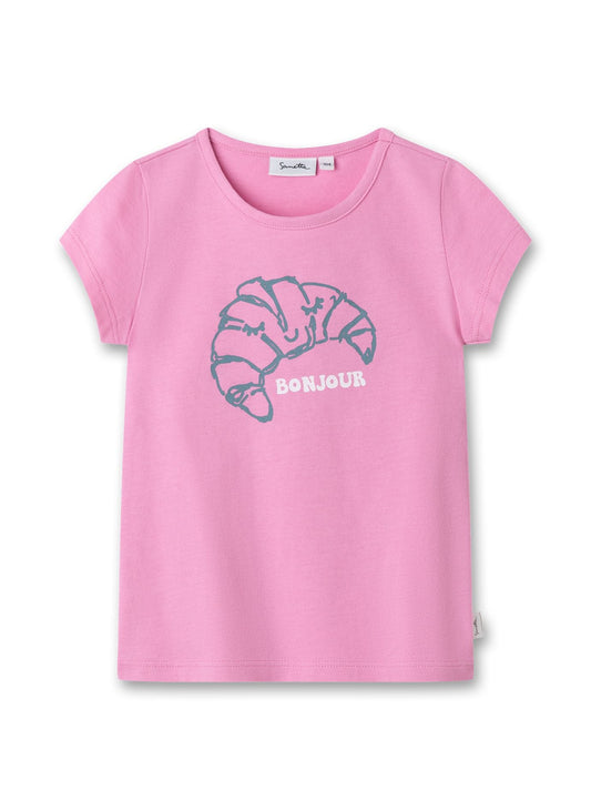 Sanetta T-Shirt mit einem Croissants-Artworks-Mokkini Kindermode
