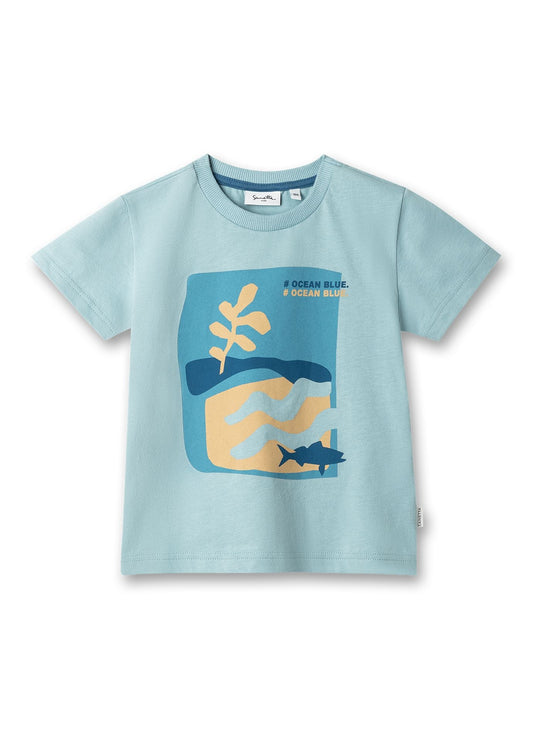 Sanetta T-Shirt mit Hai-Artwork-Mokkini Kindermode
